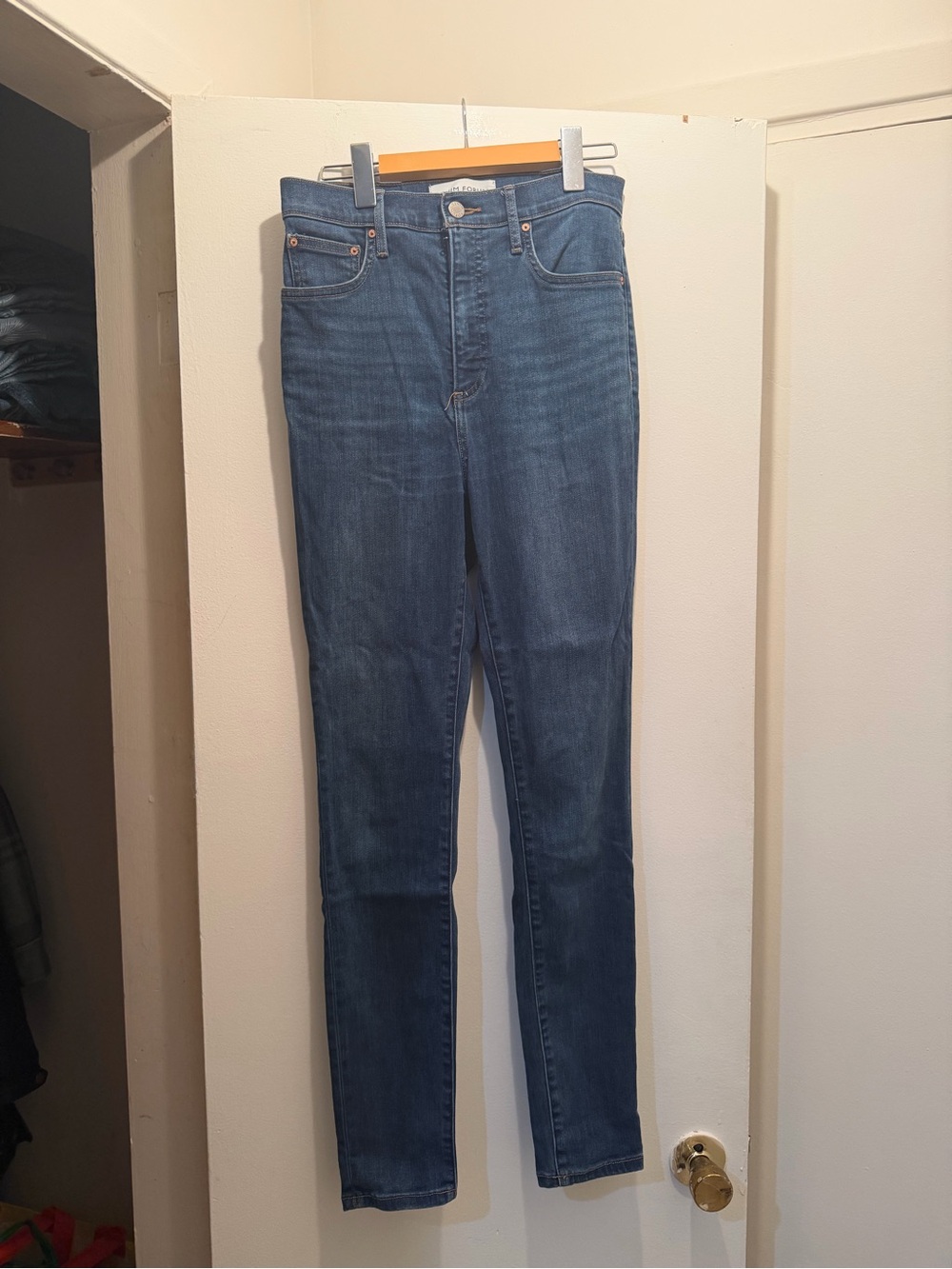 Denim Forum Women's Medium Blue Skinny Jeans